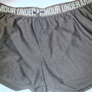 Underarmour Workout Running Shorts L Large Grey